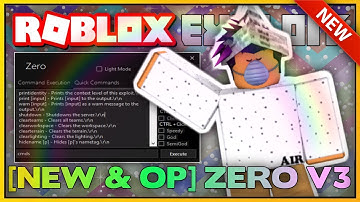 NEW ROBLOX EXPLOIT: ZERO V3 (PATCHED) NO-CLIP, CLICK-DELETE, AIR-WALK AND MUCH MORE!! (July 17th)