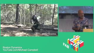 Watch Google's terrifying humanoid robot running through a forest   Daily Mail Online