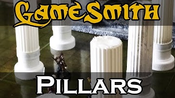 Build Pillars for your Tabletop Game (2019) GameSmith S01E003