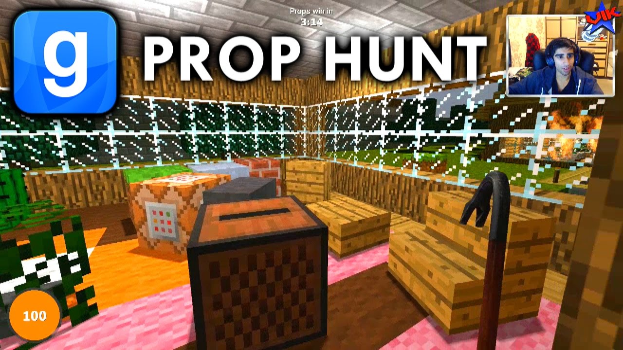 Garry's mod Prop Hunt in Minecraft Minecraft Map