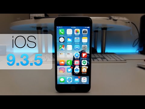iOS 9.3.5가 출시되었습니다! - 새로운 소식은?