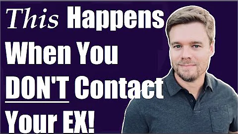 When You Do Not Contact Your Ex THIS Happens!