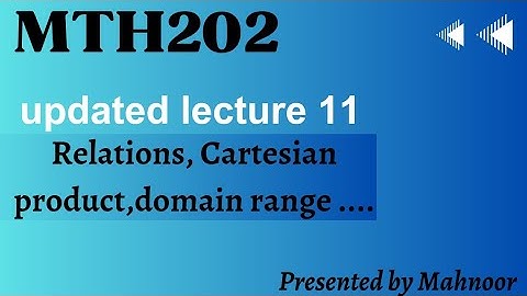 mth202 short lecture 11 | vu uploaded short lecture 2024 | by Mahnoor