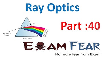 Physics Ray Optics part 40 (Numerical Refractive index of prism) CBSE class 12