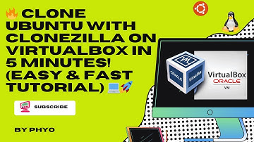 🔥 Clone Ubuntu with Clonezilla on VirtualBox in 5 MINUTES! (Easy & Fast Tutorial) 💻🚀