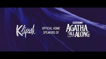 Klipsch "Official Home Speakers of Agatha All Along"