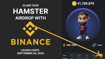 How to Claim Your Hamster Kombat Airdrop/withdrawal on Binance | Step-by-Step Tutorial