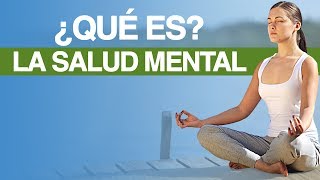 Definición de Salud Mental