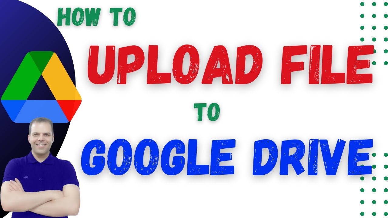 How to upload file and create folder in Google Drive - YouTube