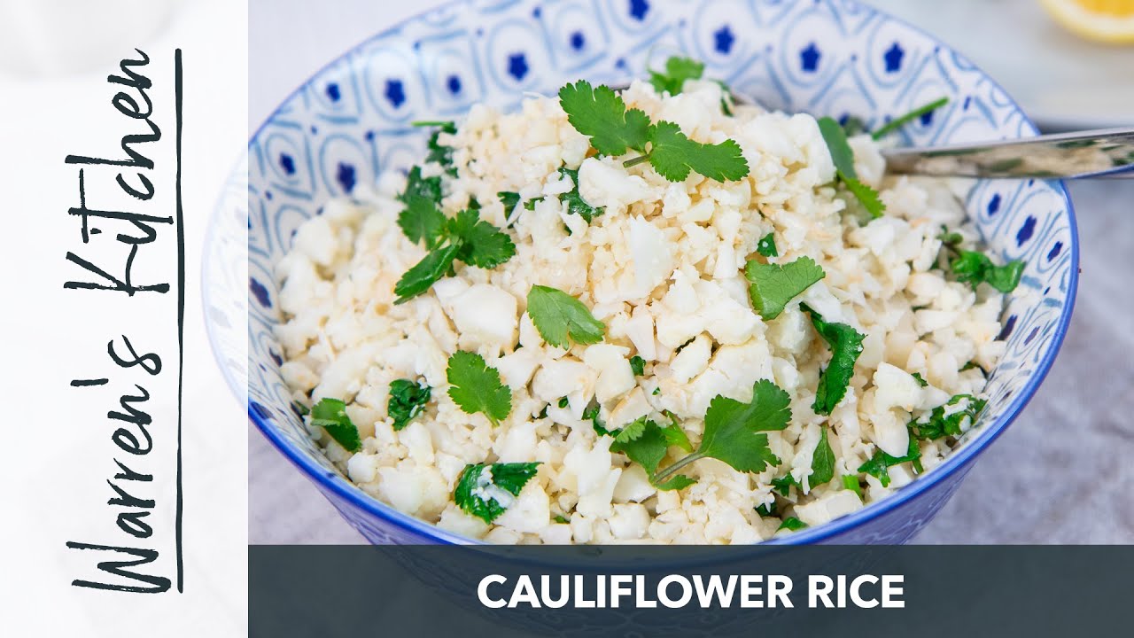 Homemade Cauliflower Rice YouTube