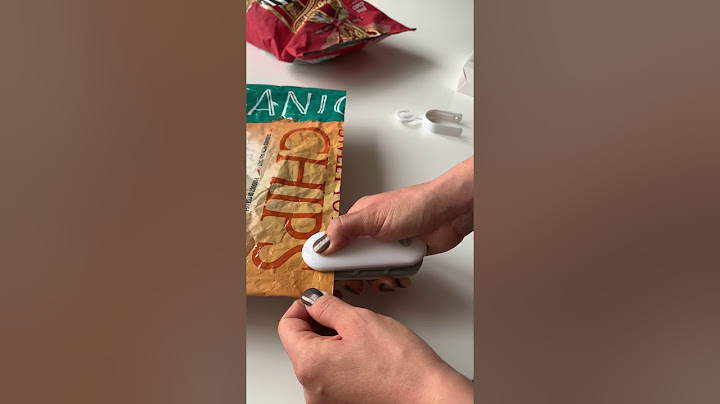 How to Use Mini Bag Sealer