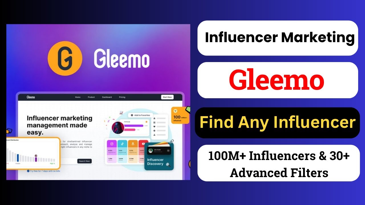 Gleemo Review | Find Influencers Easily and Promote Your Brand | Influencer Marketing