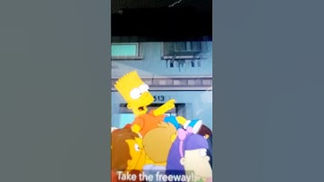 Thumbnail of Take the freeway it's quicker! - The Simpsons