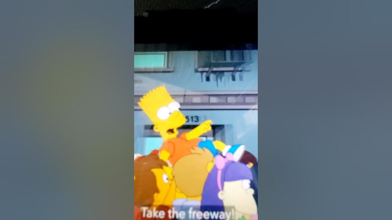 Take the freeway it's quicker! - The Simpsons Take the freeway it's quicker! - The Simpsons