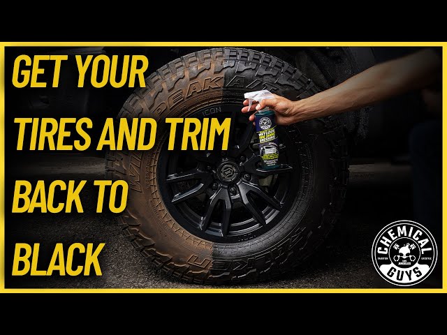 Chemical Guys  Galactic Black Wet Tire Shine Coating (16oz) – GO  Motorsports Shop