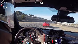 Laguna Seca session with BMW M4