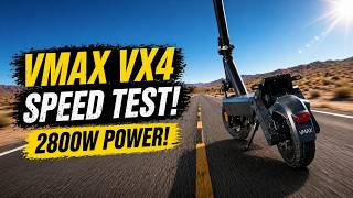 This Single Motor Scooter Hits HARD 😳 VMAX VX4 Test