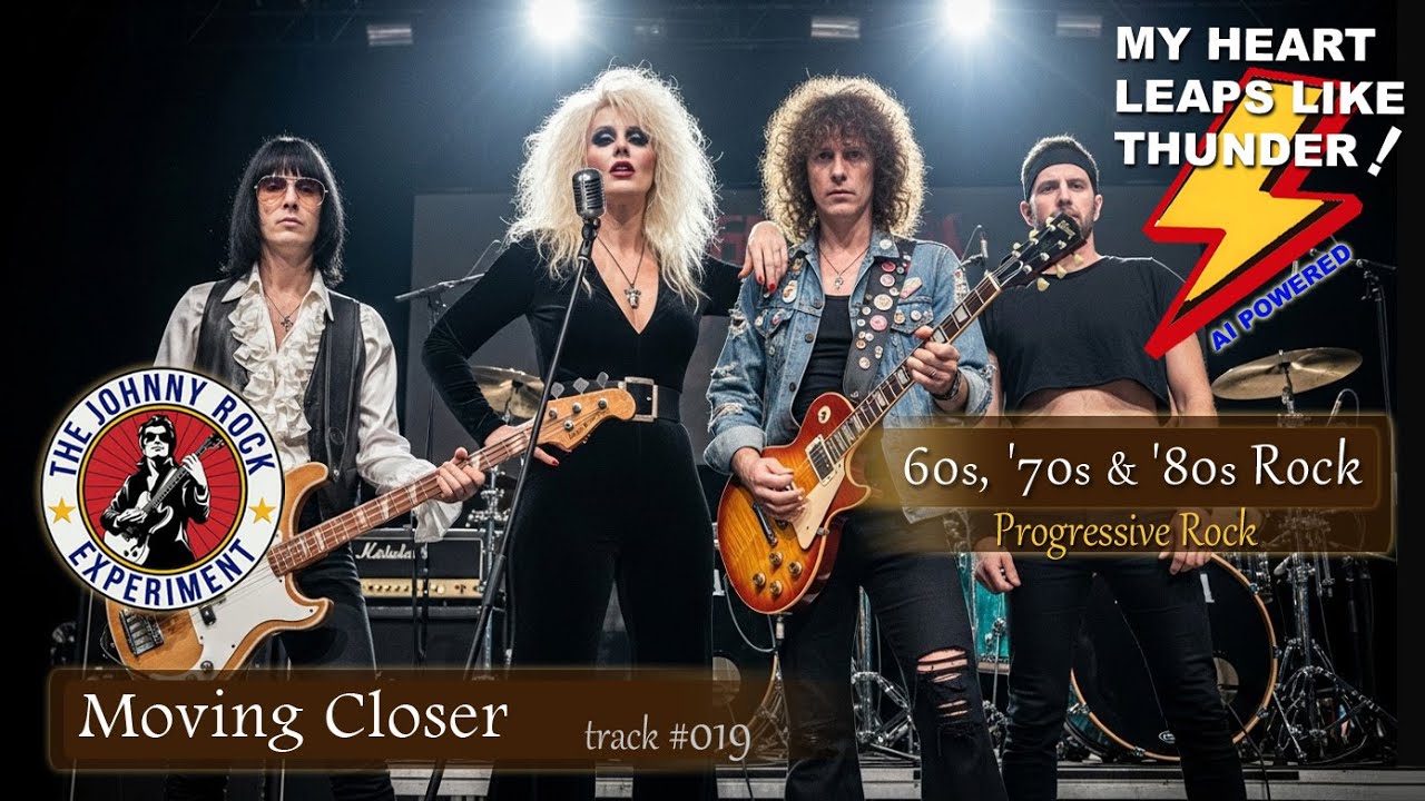 Moving Closer - From The Johnny Rock Experiment | Powerful Female Vocal 80s Progressive Rock