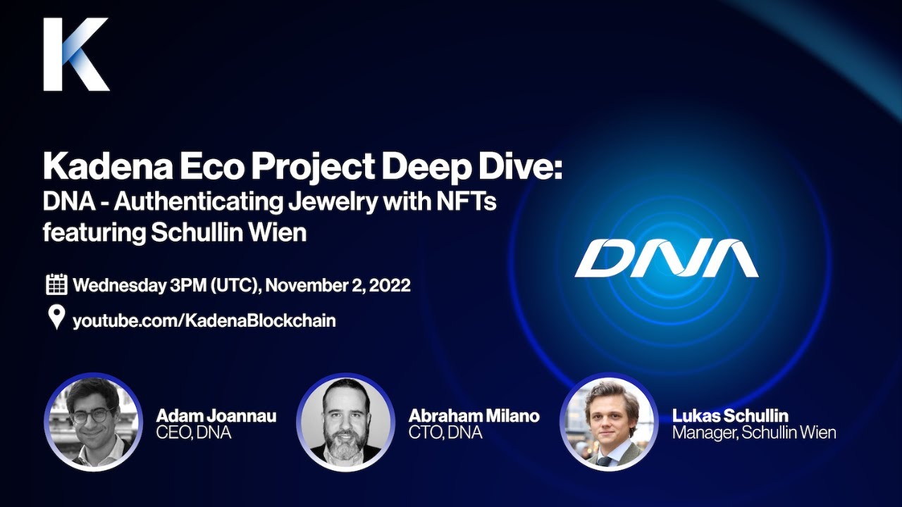 Kadena Eco Project Deep Dive AMA with DNA ft. Schullin Weins
