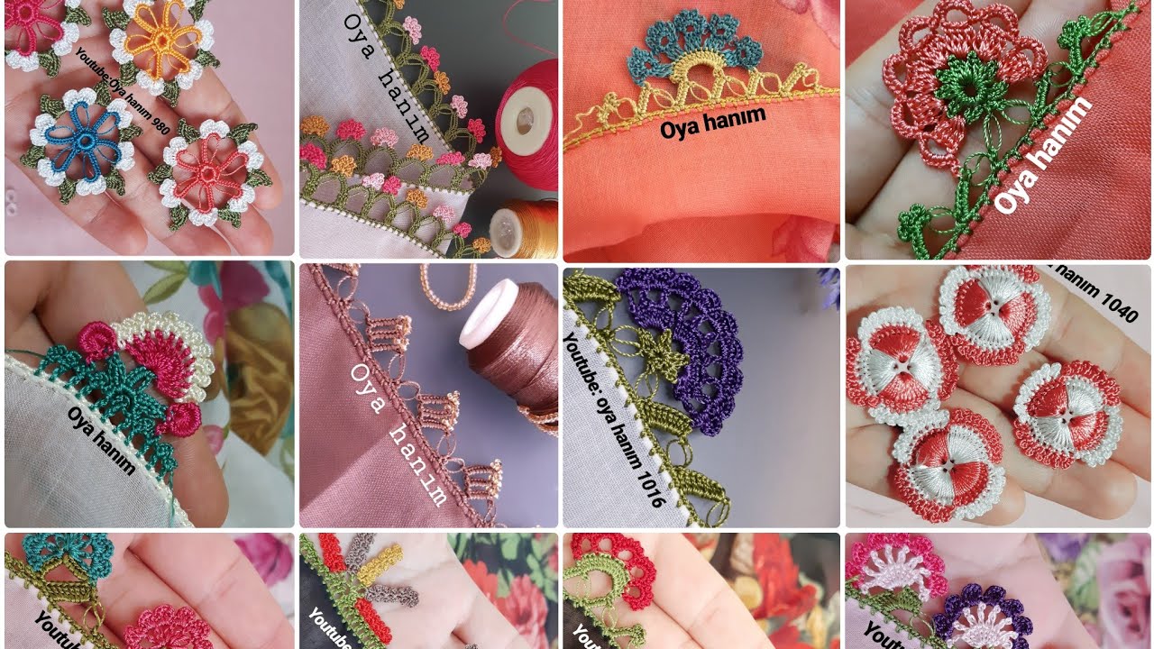 72 - 2021 tığ oyası modelleri