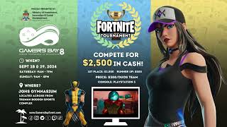 Fortnite Duos Tournament 2,500 Cash Prize