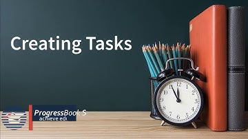 Creating Tasks in ProgressBook SpecialServices