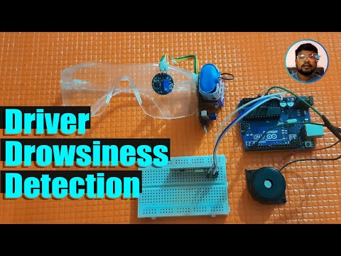 How to Make a Driver Drowsiness Detection & Alerting Glass using Arduino