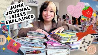 Comparing My Junk Journals: Sizes, Spreads & What I’d Choose Again