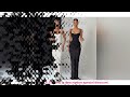 Suninheart White Women's Maxi Dress Elegat Lace Up Dress Slim Formal Wedding Guest Party Dress
