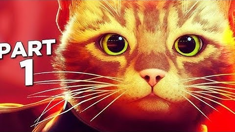 STRAY PS5 Walkthrough Gameplay Part 1 - INTRO FULL GAME