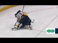 Tyson Jost &amp; Marco Rossi engage in a wrestling match, Preds @ Canucks - 12th Mar 2026