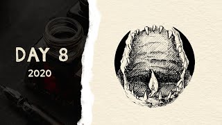 Day 8 - Teeth  |  Inktober 2020 Speed Art