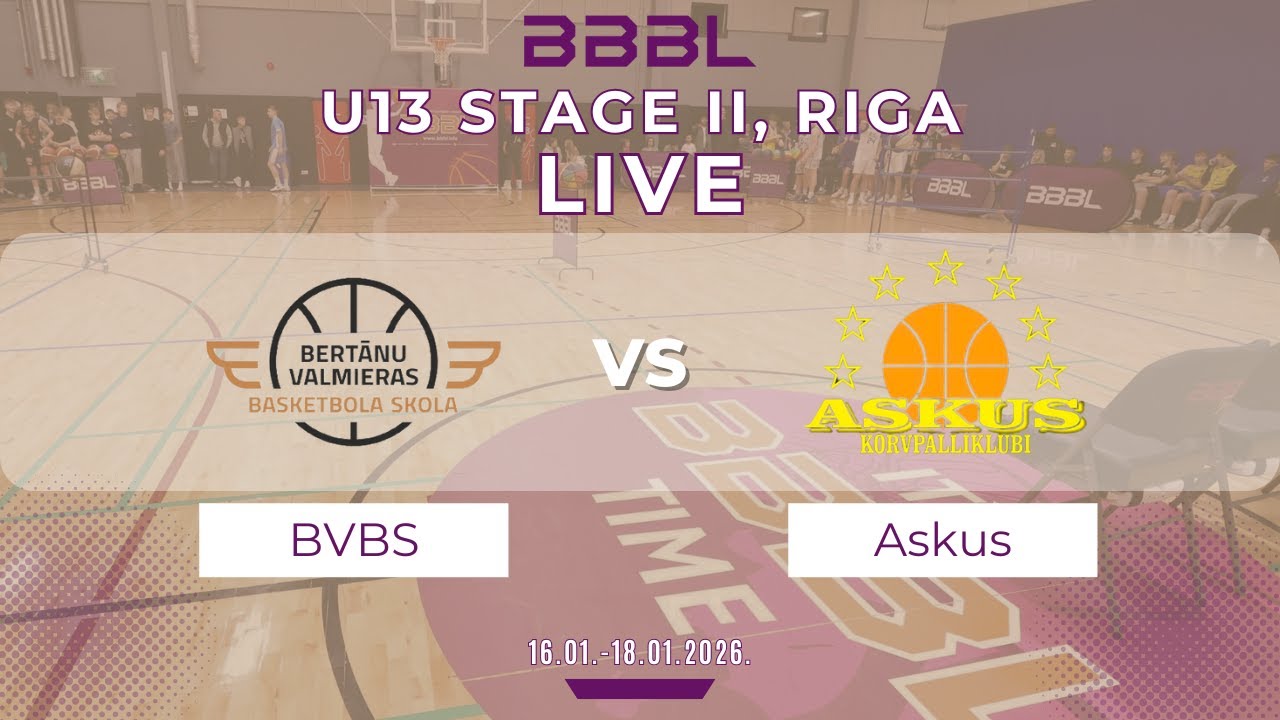 Bertans VBS 2013 vs KK Askus Jetoil/Hiiumaa SPK 2013 | BBBL U13 | Stage II