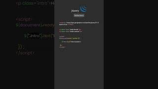 jQuery Selectors