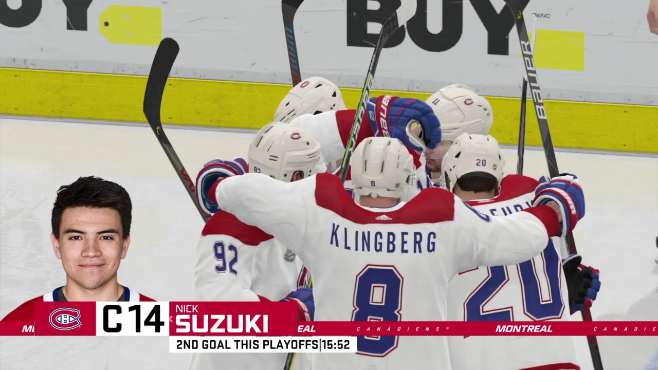 Lacrosse goal IN GAME NHL 21 YouTube