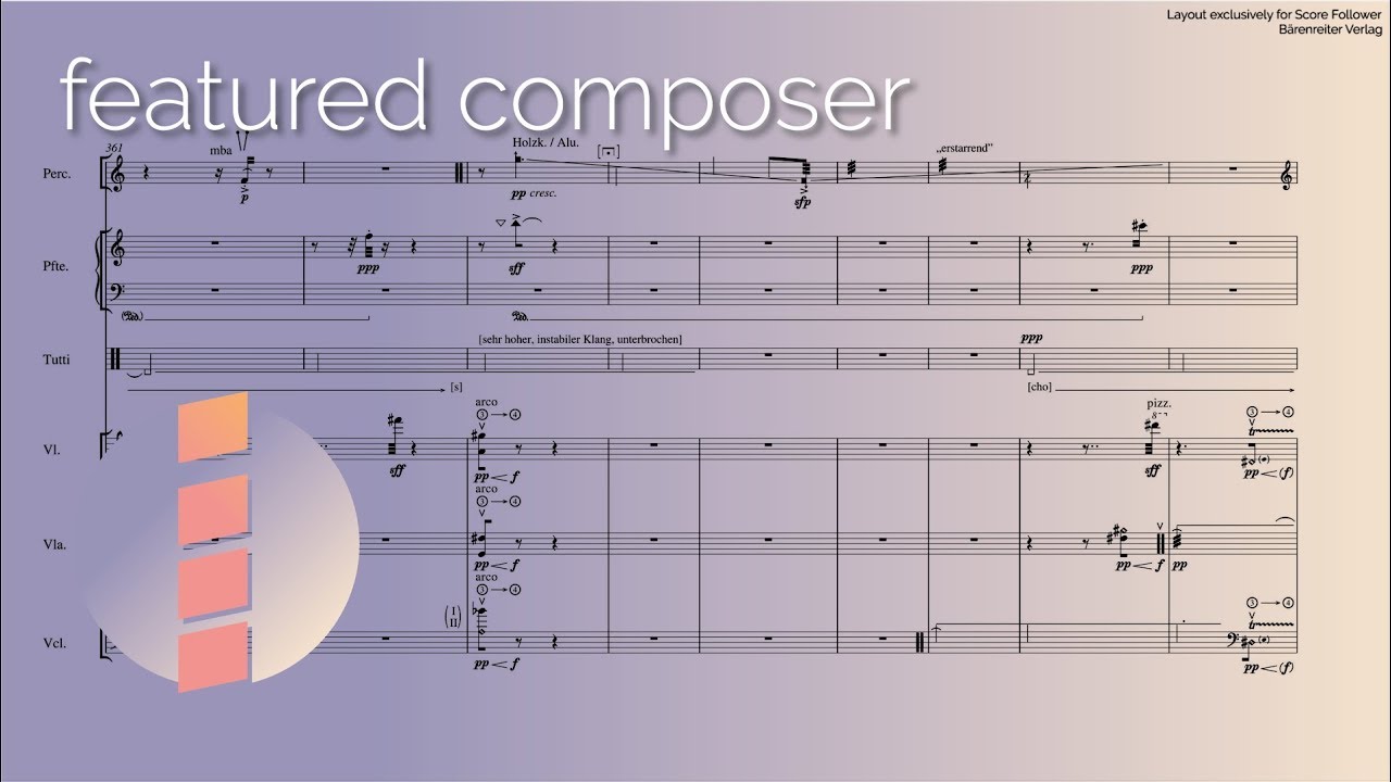 Beat Furrer — Aria [w/score]