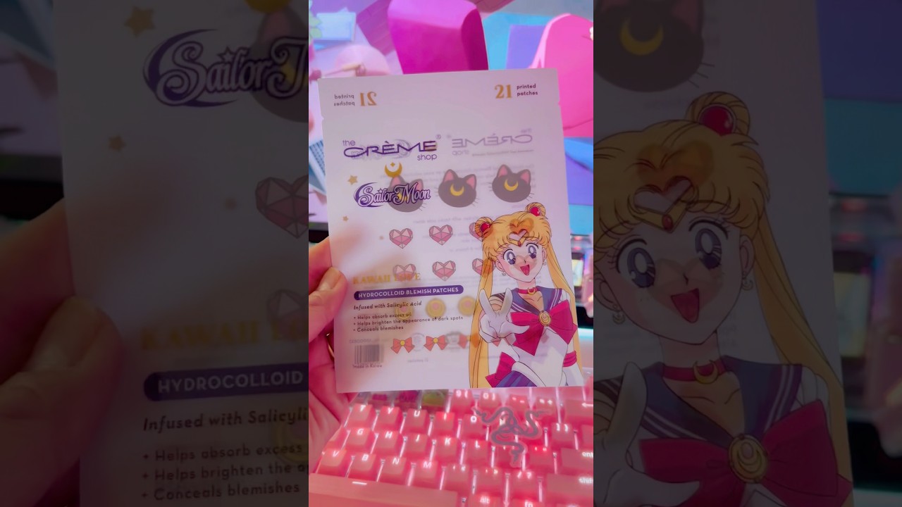 The Creme Shop Sailor Moon 🌙 Kawaii Love Hydrocolloid Acne Blemish Pimple Patches eBay Sold