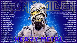 Iron Maiden, ,Metallica, Helloween, BlackSabbath ⚡ Heavy Metal Hard Rock Music 2024