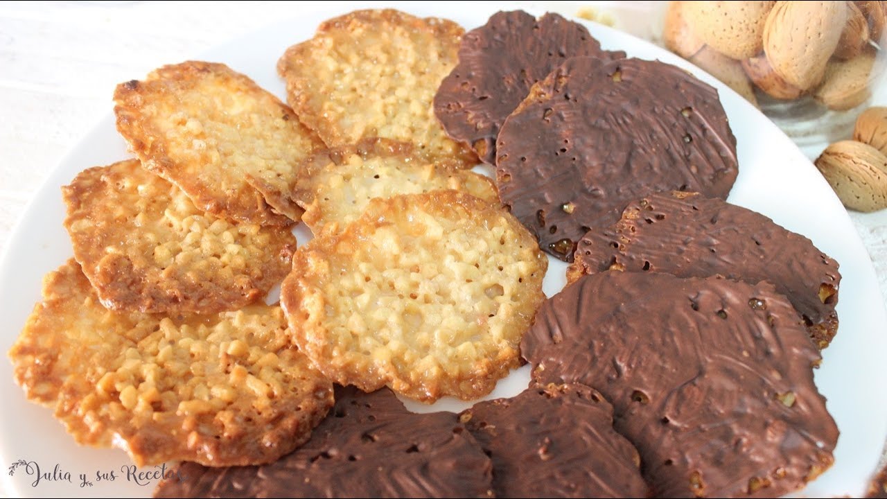 Moscovitas 🍪GALLETAS DE ALMENDRA Y CHOCOLATE SUPER CRUJIENTES!