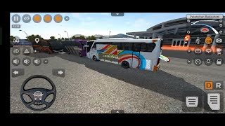 Mod Bus Rosalia Indah | Bus Simulator Indonesia BUSSID | mb juna screenshot 5