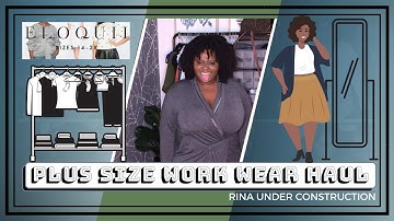 PLUS SIZE Work Wear Try On Haul 💃🏾 | 2020 | FT. ELOQUII