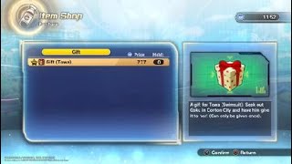 Dragon Ball Xenoverse 2 Towa Gift Is Not Good Dabura Clothes
