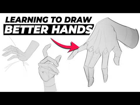How I Learned to Draw Better Hands in Just a Week!!