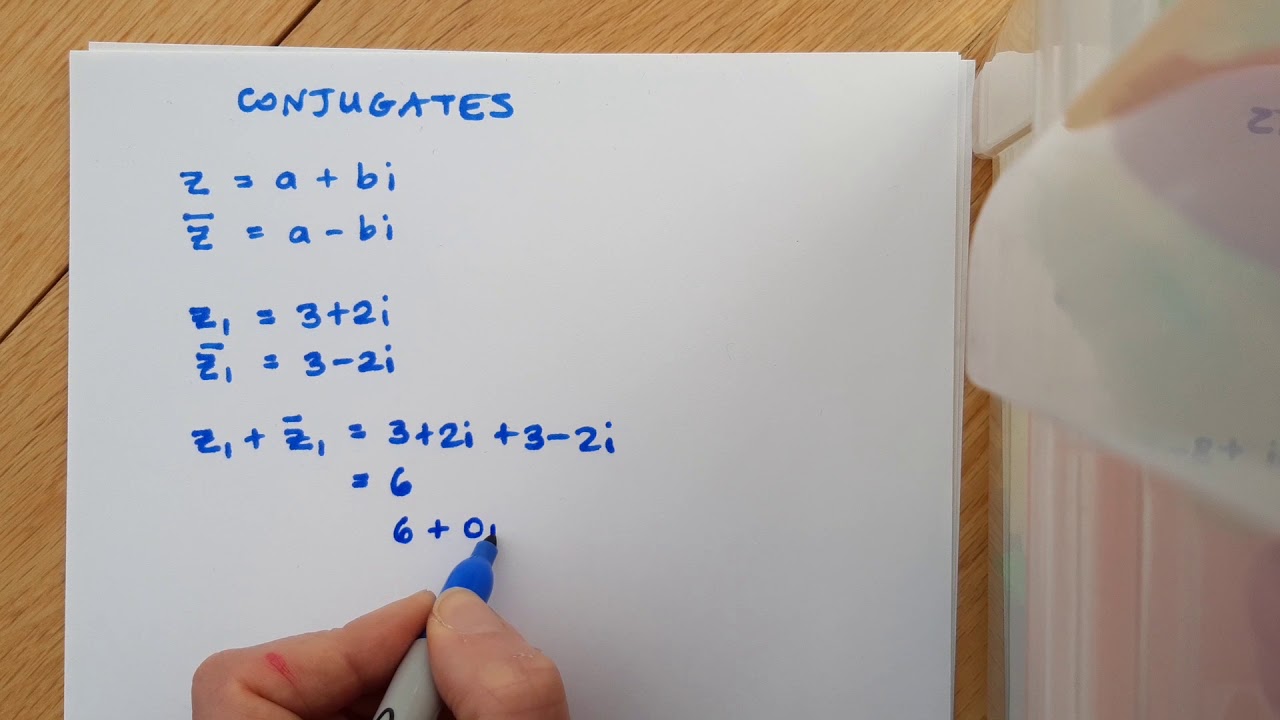 Complex conjugates - YouTube