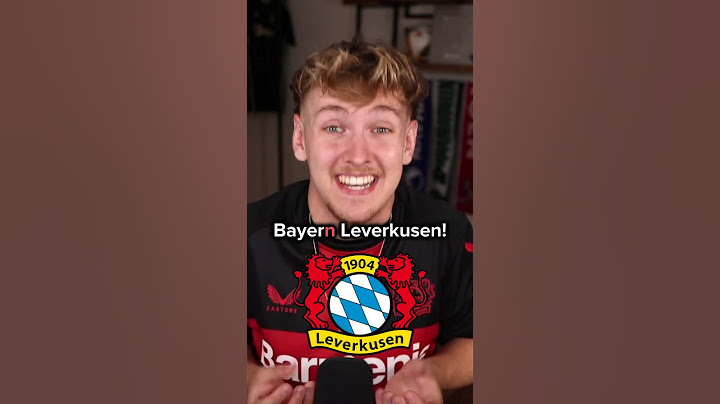 Stop Saying Bayern Leverkusen ❌