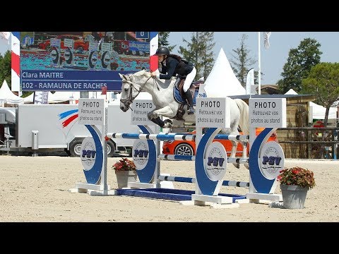 ■ 06/07/2019 Championnat de France 2019 As Poney 1 Excellence - CSO - Clara Maitre