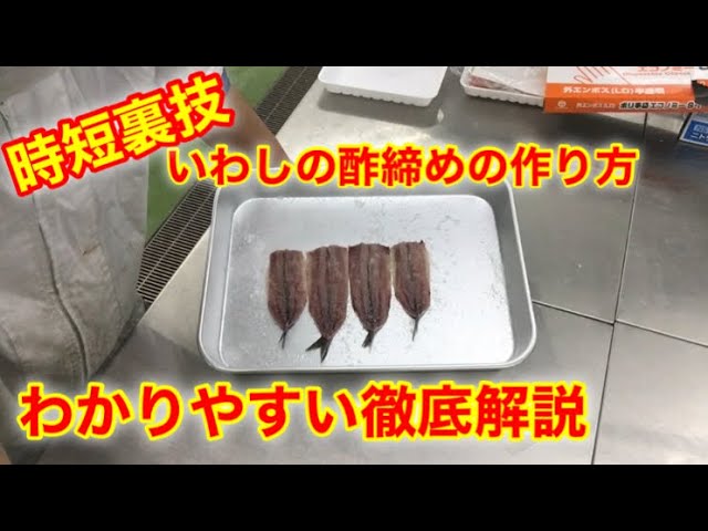 いわし 酢締めの作り方 時短裏技とわかりやすい徹底解説 いわしの目利き 旬 さばき方 Youtube いわし 酢締めの作り方 時短裏技とわかりやすい徹底解説 いわしの目利き 旬 さばき方 Youtube