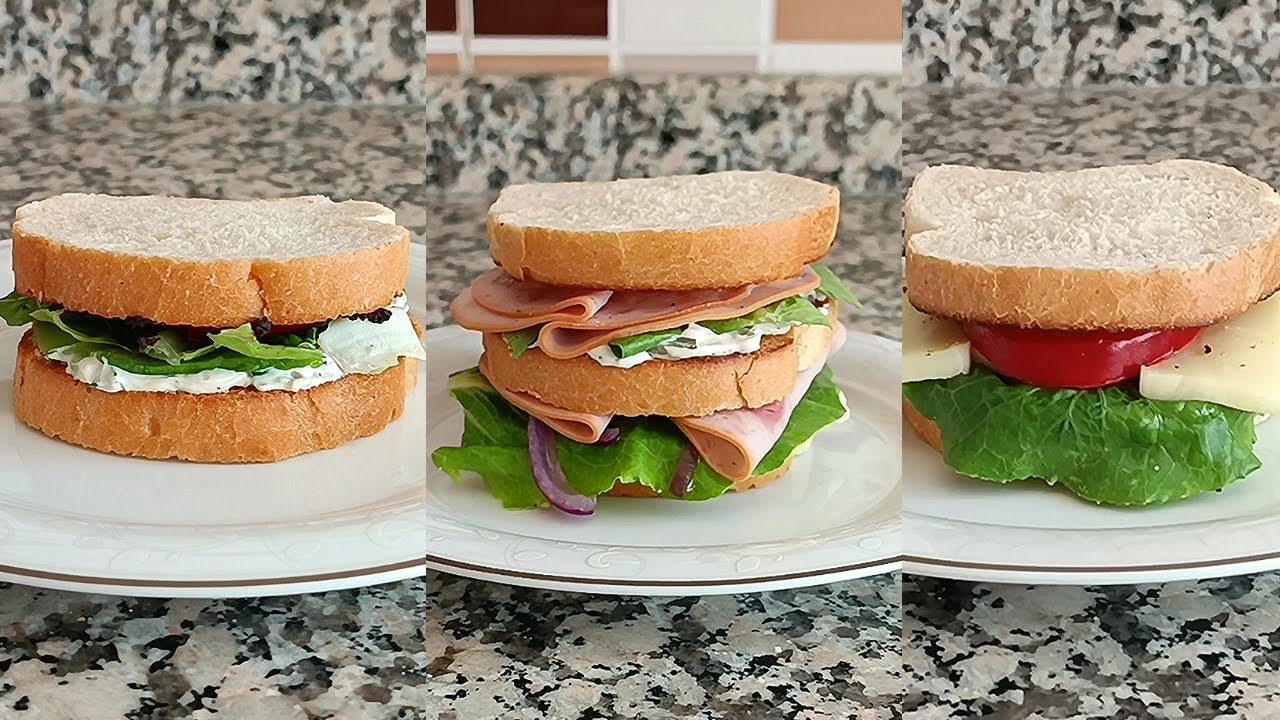 3 ADET DOYURUCU VE ÇOK KOLAY SANDVİÇ TARİFİ✅???? #sandwich #sandviç