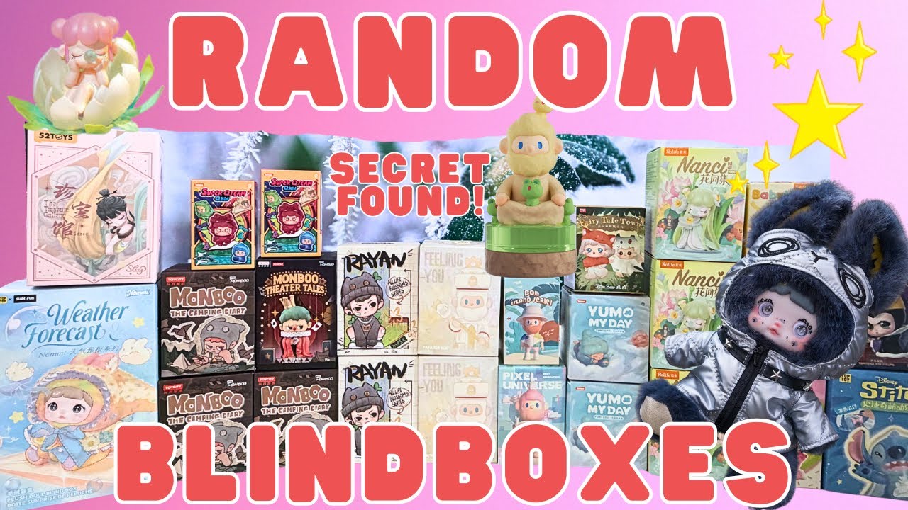 Секрет найден! Распаковка случайной коробки-сюрприза | Нэнси, Фермер Боб, Райан и другие