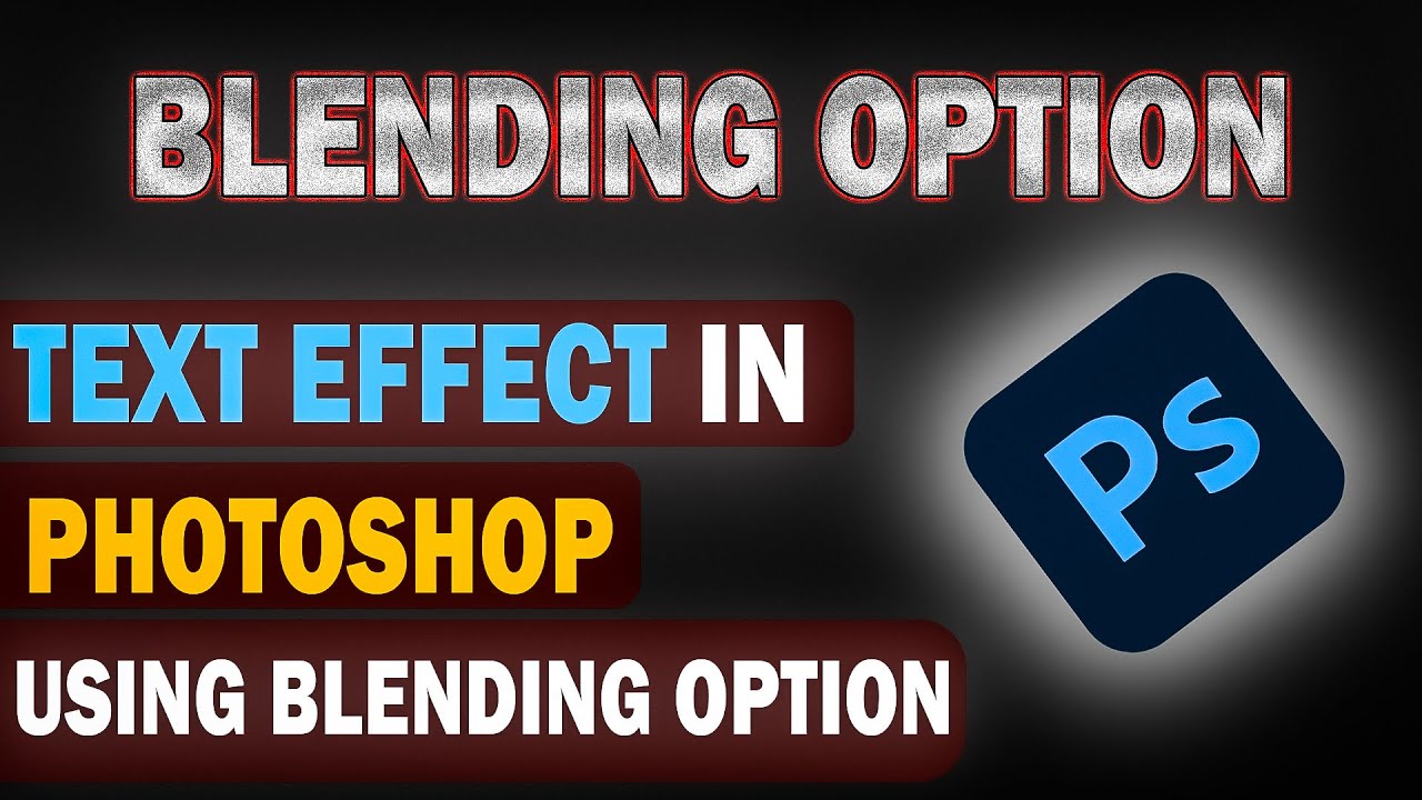 Text Effect Tutorial How To Make Text Effect in Photoshop || Photoshop Tutorial || 2025 ...